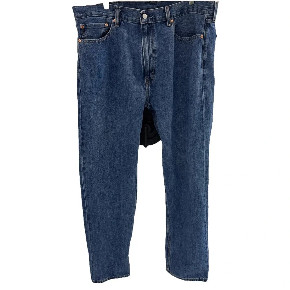 Levi's 40 x‎ 34 505 Regular Fit Straight 4582 Stonewash Denim Jeans